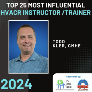 Todd Kler - Top 25 Most Influential HVAC Educators